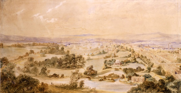 Sir Joseph Paxton's original design for the park. More info here.